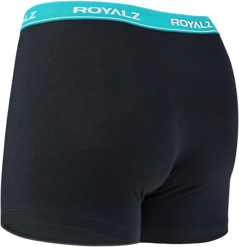 ROYALZ Unterhosen Herren Boxershorts Men 10er Pack klassisch für Sport und Freizeit, 10er Pack (95%