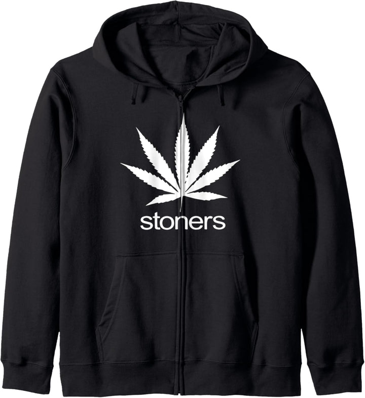 Stoner | Ich liebe Marihuana 420 Hanf Kapuzenjacke
