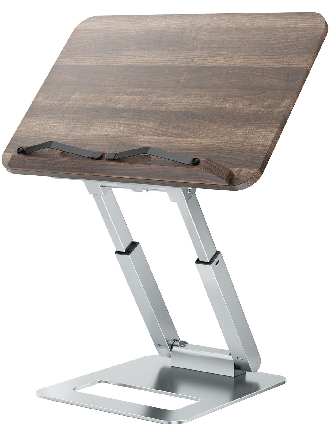 Tounee Buchständer, Teleskop-Buchhalterständer, höhenverstellbar, ausziehbares Design, ergonomischer