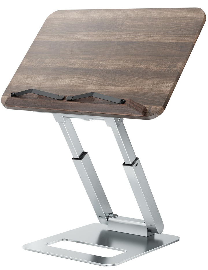 Tounee Buchständer, Teleskop-Buchhalterständer, höhenverstellbar, ausziehbares Design, ergonomischer