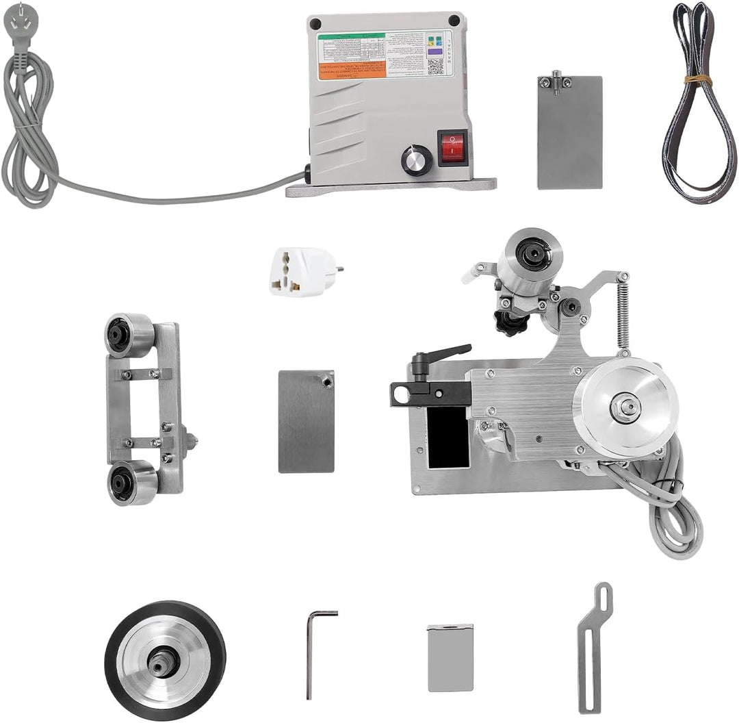 Mini Tischbandschleifer 550 W, 762 × 25 mm, 5000 U/min, 90° drehbar