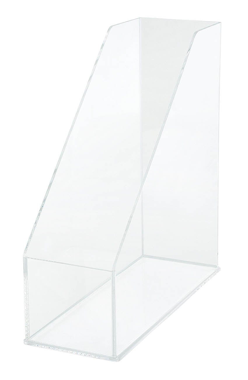 Wedo 601316 Acryl Stehsammler (A4 Cristallic) glasklar, Stehsammler