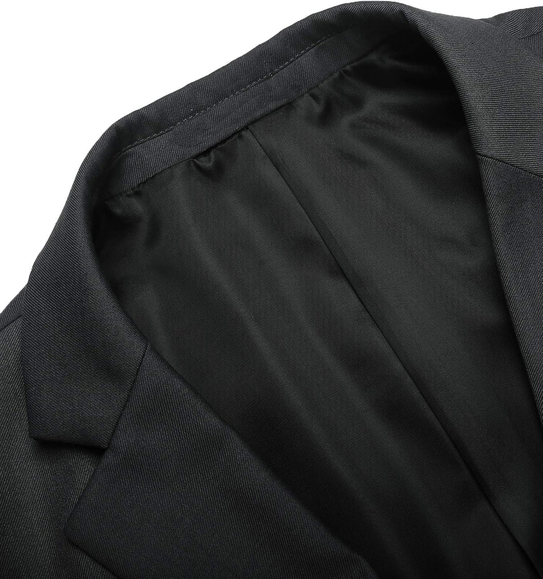 MAXMODA Herren Sakko Sportlich Männer Blazer Slim Fit Jackett Freizeit 1 Knopf Anzugjacke für Männer