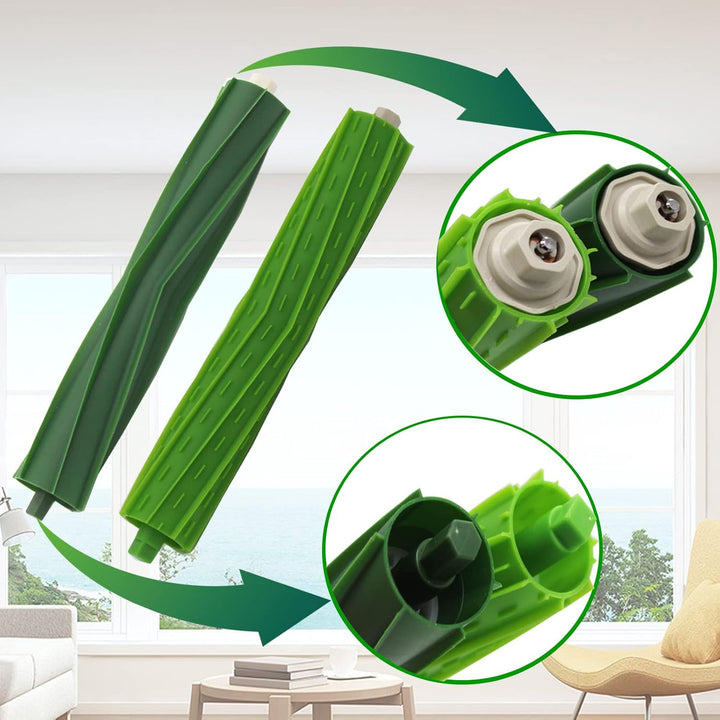 Rollen Bürste Ersatzteil für iRobot e/i/j Serie, Bürsten Zubehör für Roomba i7 i7+ i3 i3+ i4 i4+ i6