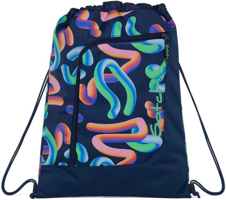 Satch Pack Pencil Slider Light Edition Schulrucksack Set 3tlg. inkl. Sportbeutel (Crazy Twist), Craz