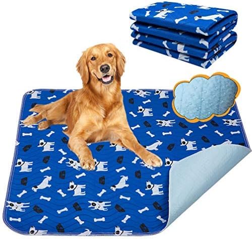 Yangbaga PIPI matten für Hunde, 80 * 90cm 2ST Welpenunterlagen, rutschfeste unterlage PIPI Pads für