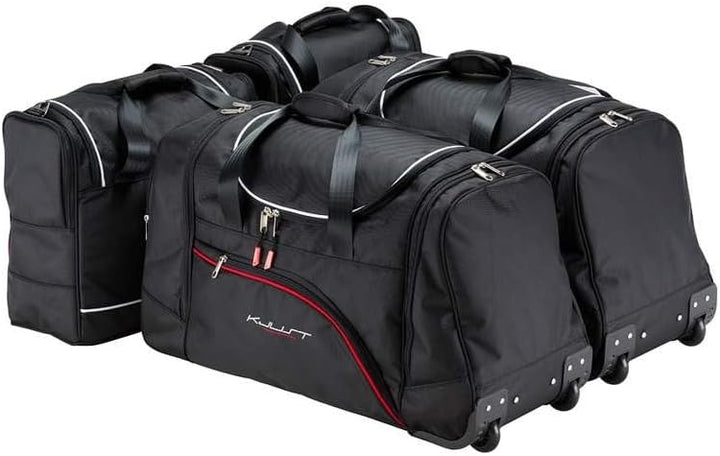KJUST Dedizierte Reisetaschen 4 stk kompatibel mit JAGUAR XE I (X760) 2015-2018