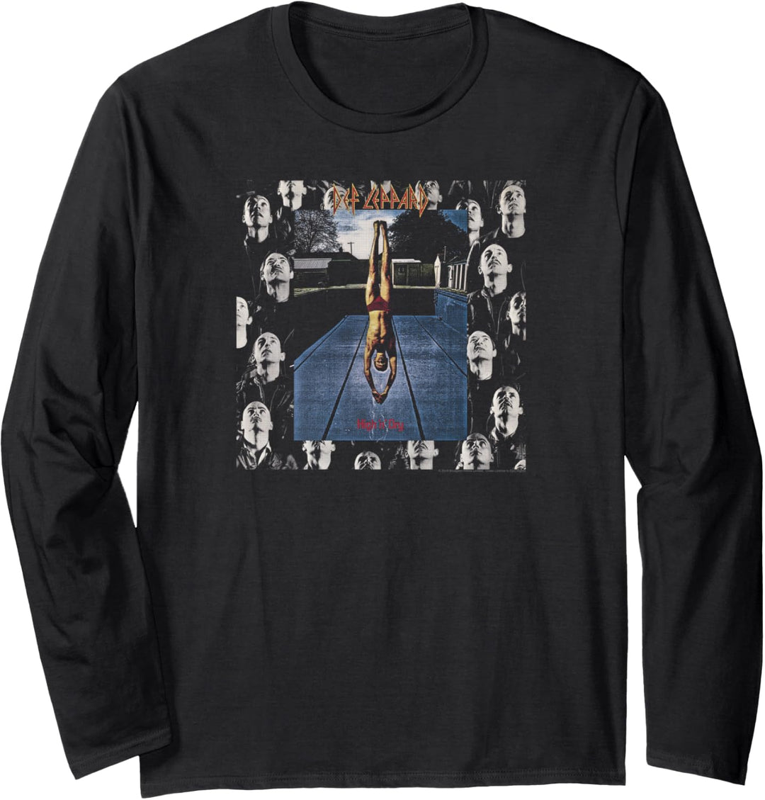 Def Leppard - High 'n' Dry Album im Vintage-Stil Langarmshirt