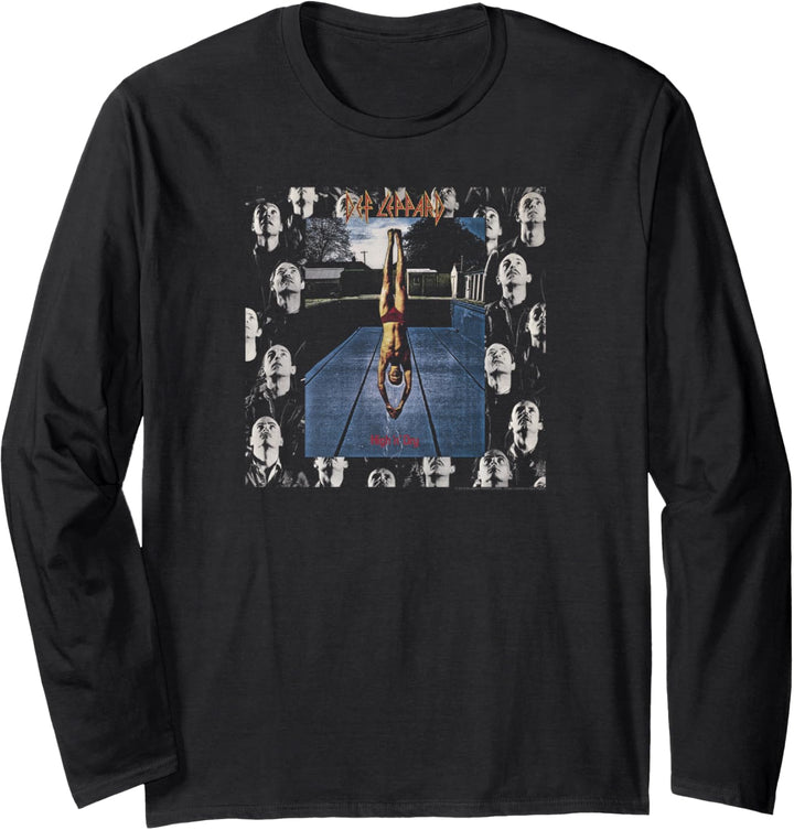 Def Leppard - High 'n' Dry Album im Vintage-Stil Langarmshirt
