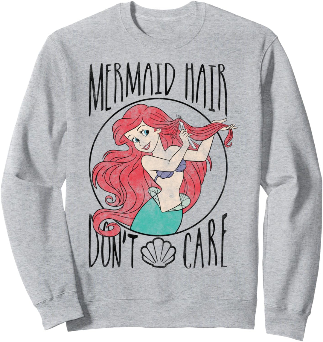 Disney Little Mermaid Hair Don't Care Sweatshirt
