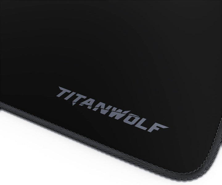 TITANWOLF - Übergrösse Mauspad Gaming 900x600mm Titanwolf - XXL Mousepad gross - Tischunterlage Extr