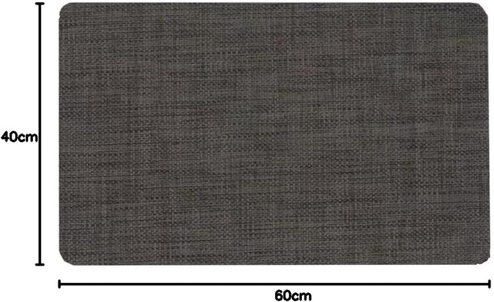 Tobil Badematte Badteppich rutschfest saugfähig Badvorleger verschiene Motive 40x60-50x80cm (Anthraz