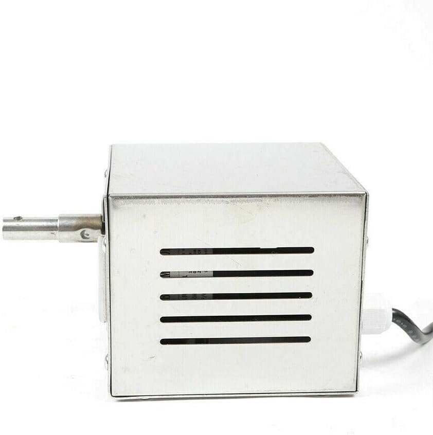 SHZICMY Grillmotor für Grillspiess, BBQ Rotisserie, Edelstahl Grillmotor für Rotisserie, Spiessbrate