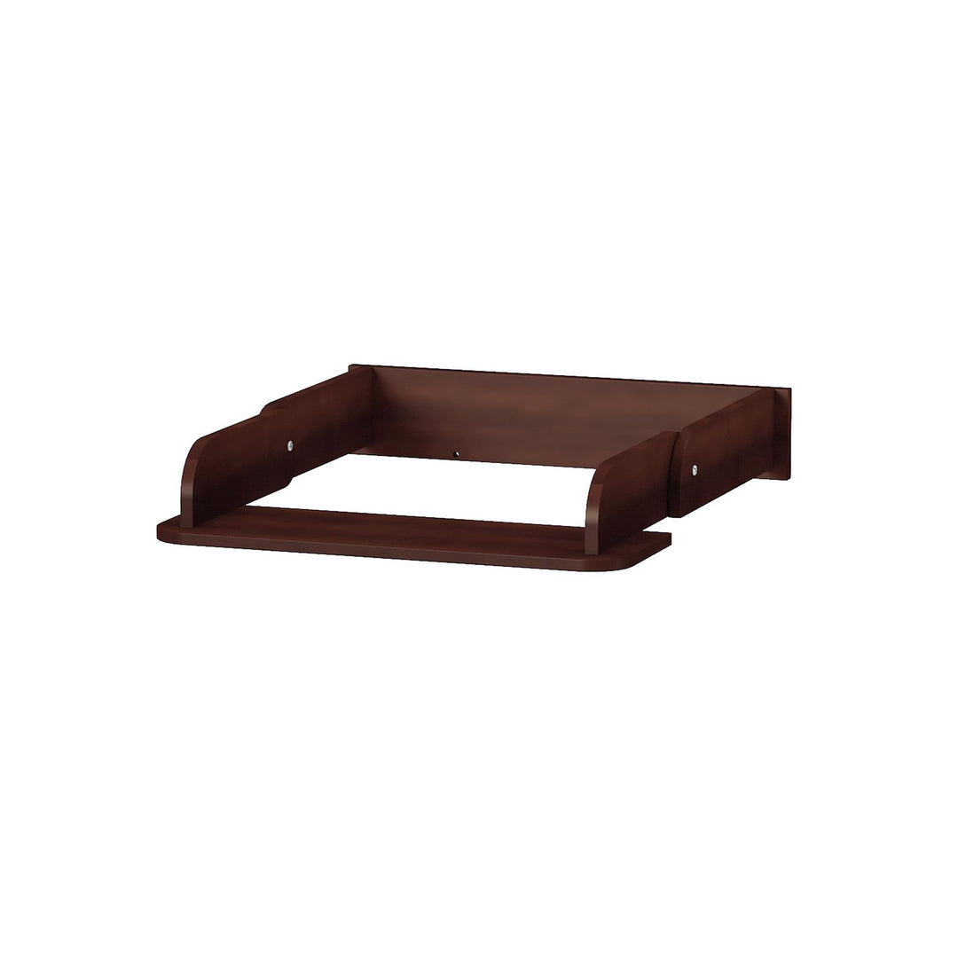 Veres Wickelaufsatz/Wickelblock klappbarer für die Kommode, breit 60cm (Nussbaum), Nussbaum