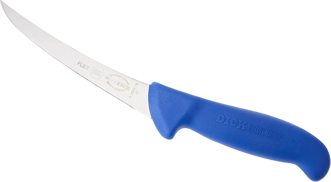 F. DICK Messerschärfer Rapid Steel Action 9009200, 22 cm & Ausbeinmesser, ErgoGrip, flexibel (Messer