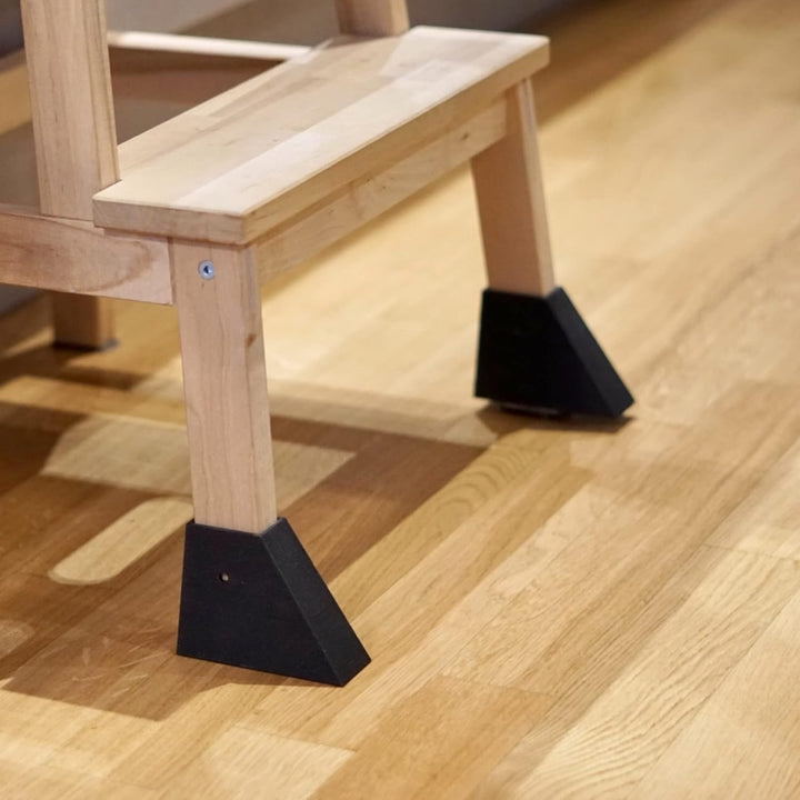 ULROAD 2X Kippschutz passend für IKEA Lernturm ODDVAR BEKVÄM I Made in Germany I Fuss Füsse Zubehör