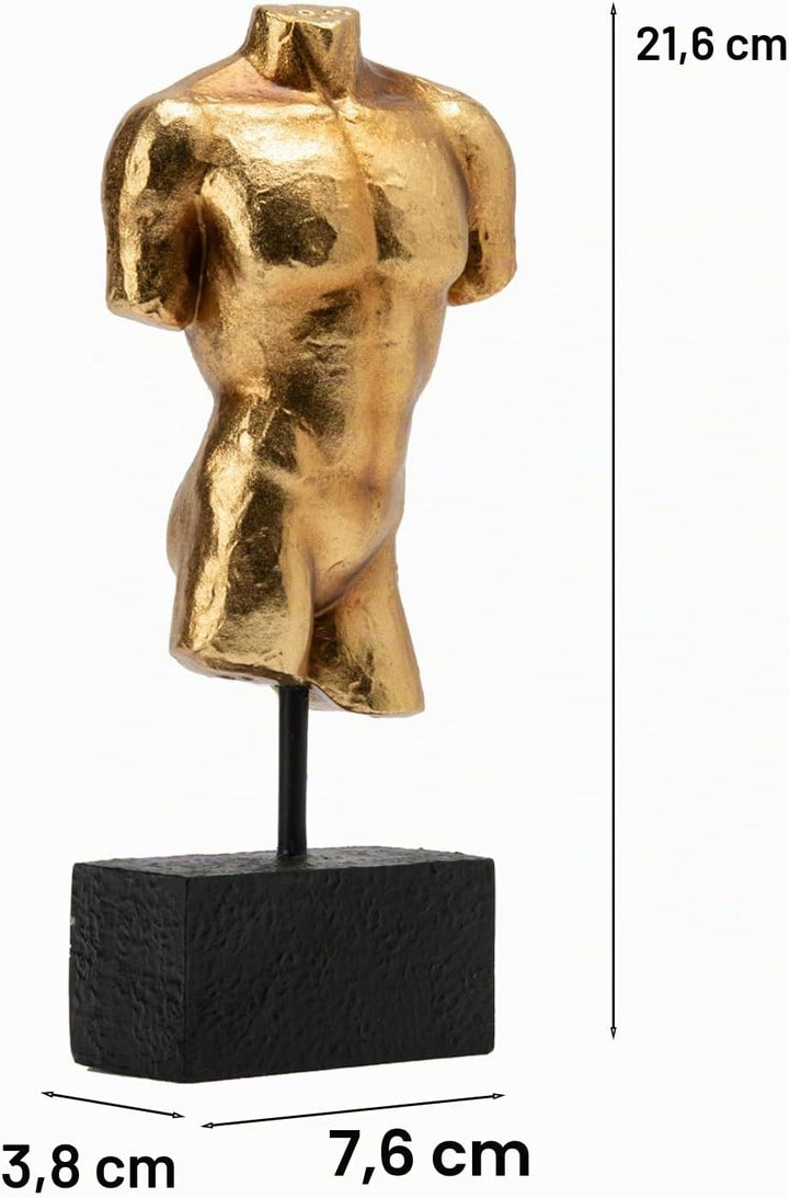 Guichifun Skulpturen Heimdekoration Büste männliche Statue – Figur Harzdekoration Moderne dekorative