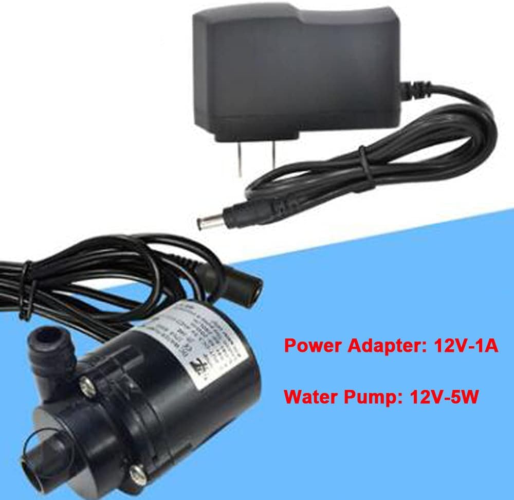 JT-160 DC Mini Brushless Wasser Amphibien 12V Tauchpumpe W/Netzteil
