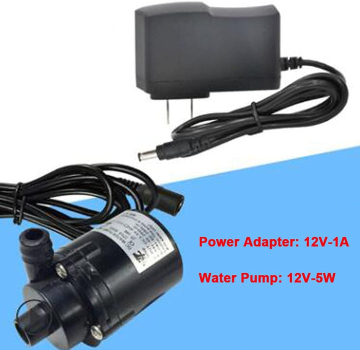 JT-160 DC Mini Brushless Wasser Amphibien 12V Tauchpumpe W/Netzteil