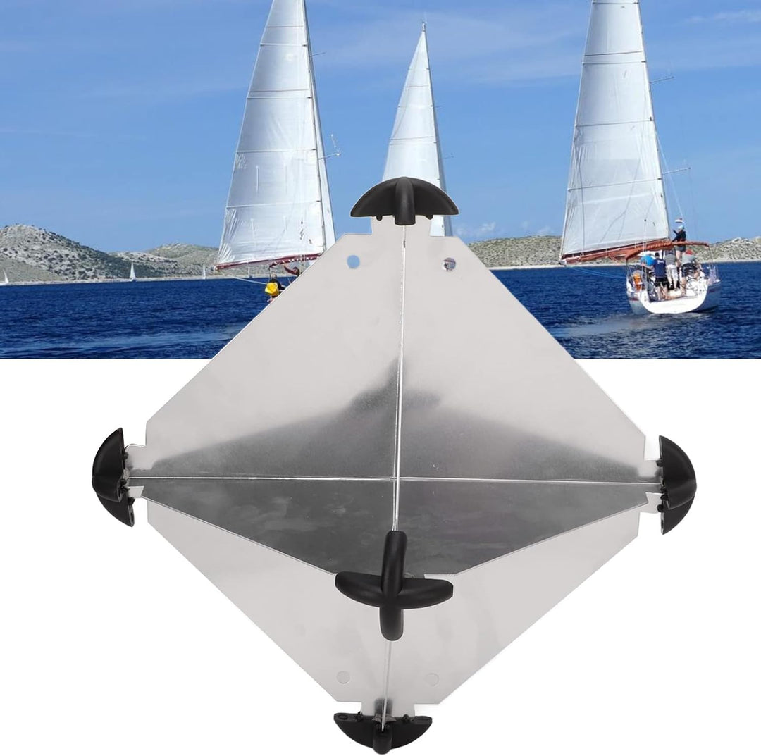 Radarreflektor Segelboot,Marine Radarreflektor, 10 Stück Oktaeder Aluminium Radar Reflektoren 30,5 X