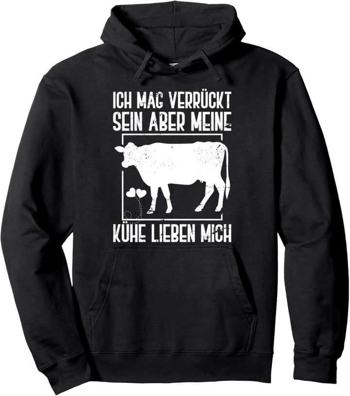 Bauernhof Kühe Farm Geschenk Bauer Kuh Pullover Hoodie