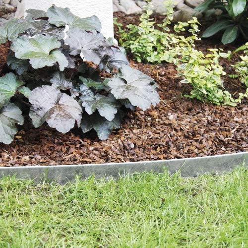 10 St. Rasenkante Rasenkanten Metall verzinkt 118x13 cm Gesamtabmessung 11.5 m