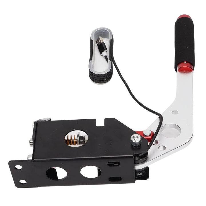 Kudoo USB Handbremse für PC Windows Sim Rennspiele, Verstellbare Höhe Simulation Leistung Handbremse