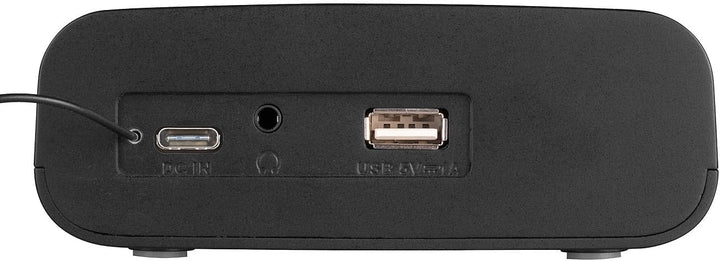 auvisio UKW-Radiowecker: DAB+-Radiowecker, grosses VA-Display, BT, 2 Weckzeiten, USB-Ladeport (Radio