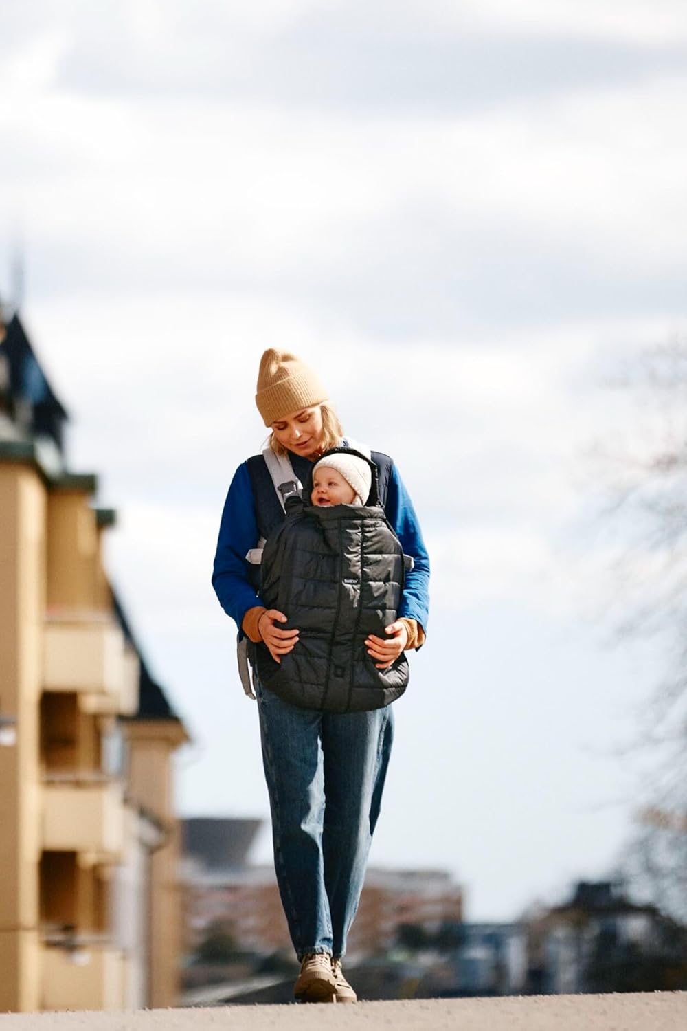 BabyBjörn Wintercover für Babytrage, Schwarz