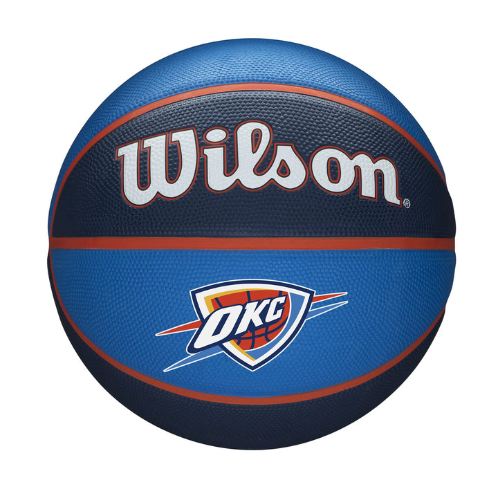 Wilson Unisex-Adult NBA Team Tribute Basketball 7 Oklahoma City Thunder, 7 Oklahoma City Thunder
