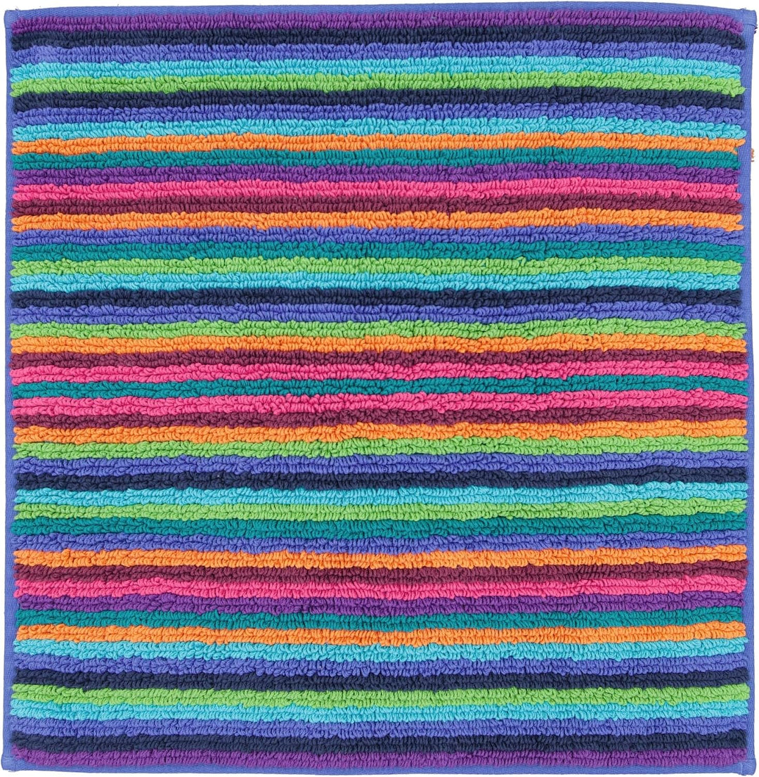 Cawö - Badteppich 7048 - Streifen - 84 multicolor Mehrfarbig, Mehrfarbig
