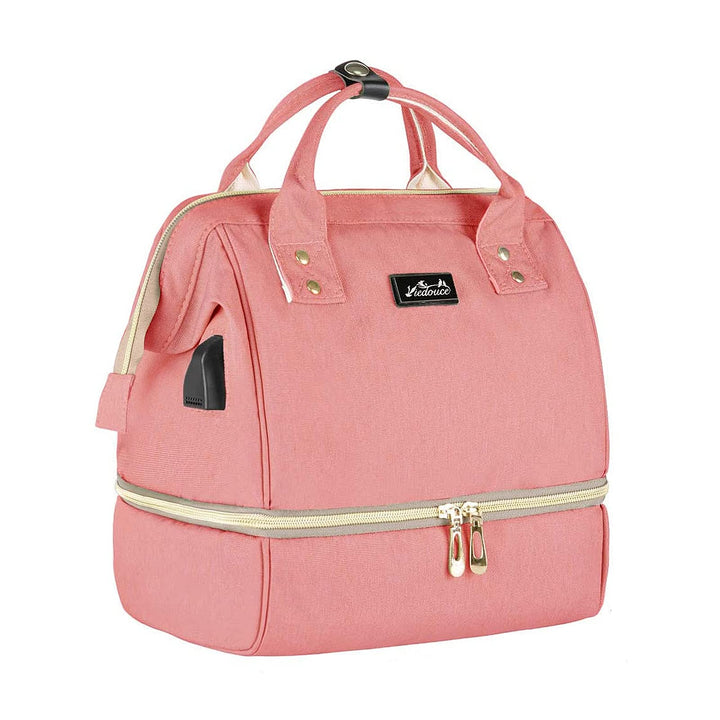 Viedouce Baby Wickeltasche Rucksack, Wickelrucksack klein, Milchpumpe Tasche Rucksack, Picknicktasch