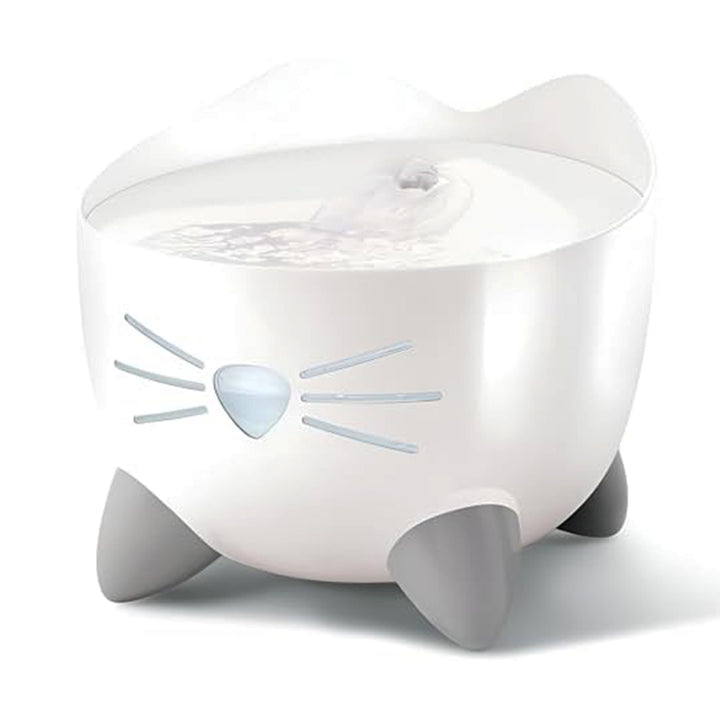 Catit Pixi Trinkbrunnen für Katzen, 2,5L, weiss, 1 Stück (1er Pack) weiss 1 Stück (1er Pack), weiss