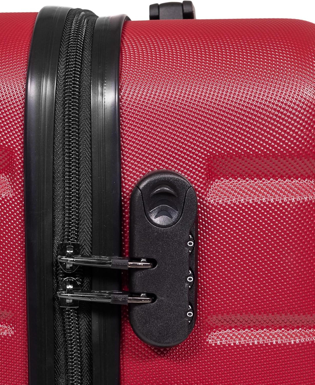 OCHNIK Handgepäck Kabinenkoffer | Hartschalenkoffer | Farbe: Rot | Grösse: S | 56x37x23 cm | Reise-K