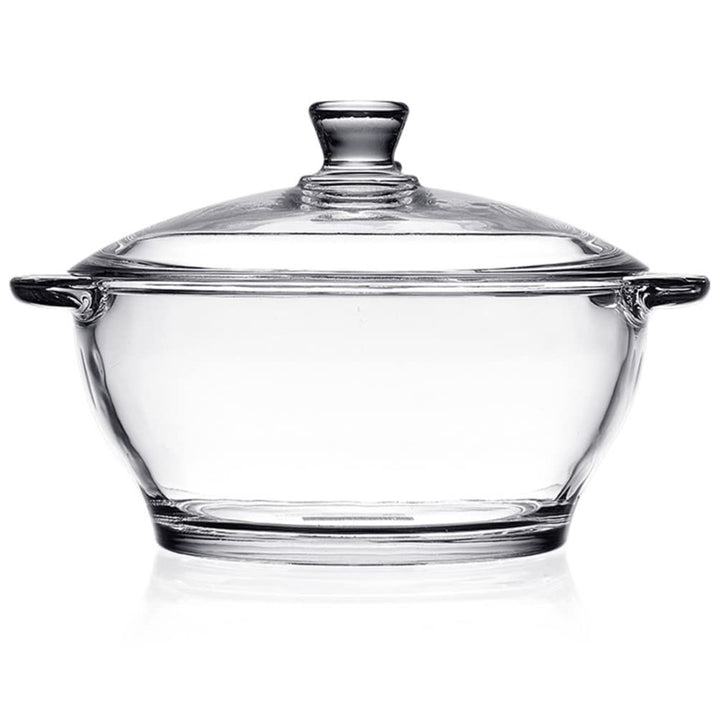 GANAZONO Glastopf Kochen Glas-Kochgeschirr Suppenterrine Aus Borosilikatglas Widerstandsfähiger Nude