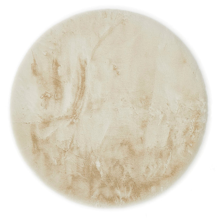 -LUXOR- living Teppich Coste gemütlicher Hochflor Kunstfell Teppich Fellimitat in Schaffelloptik 120