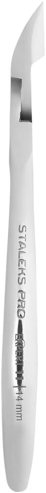 K-01 Profi Hautzange Staleks Länge 12cm Schnitt 1,4cm Lederschutzhülle