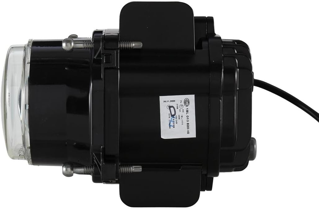 HELLA - LED/DE-Hauptscheinwerfer - 90mm Performance Bi-LED L70 - 24/12V - rund - Einbau - Lichtschei