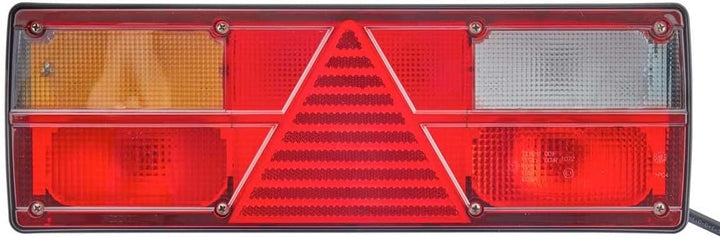 HELLA - Heckleuchte - EasyConn I - Glühlampe - 24V - Anbau/geschraubt - Lichtscheibenfarbe: mehrfarb