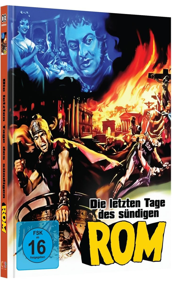 DIE LETZTEN TAGE DES SÜNDIGEN ROM - Mediabook COVER A limitiert auf 250 Stück (Blu-ray + DVD), Blu-r