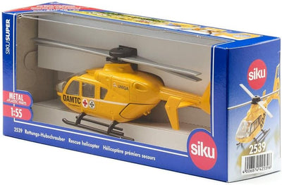 siku 253903802, ÖAMTC-Hubschrauber Österreich, 1:55, Metall/Kunststoff, Gelb, Bewegliche Rotoren ÖAM