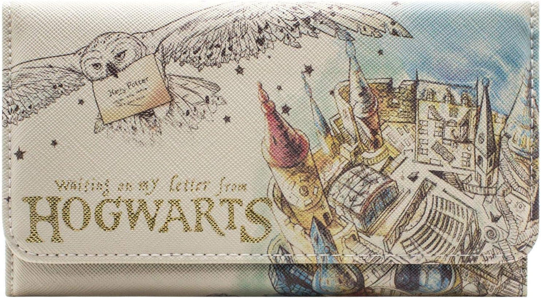 Harry Potter Waiting On My Letter Hogwarts Weiss Portemonnaie Geldbörse
