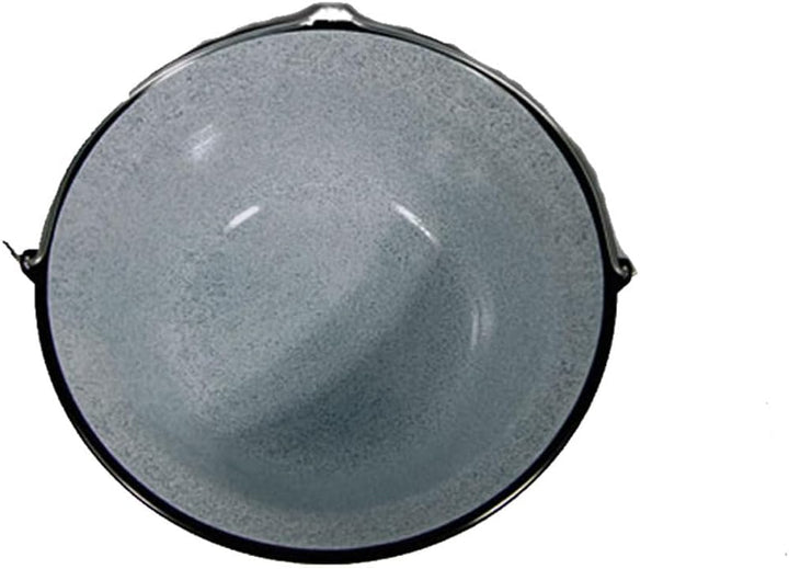 troph-e-shop Set Gulaschkessel Gulaschtopf 22 Liter Emaille + Deckel + Gratis Schöpfkelle