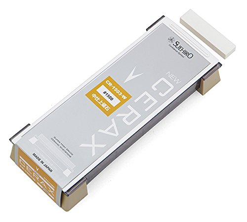 Suehiro Schleifstein New Cerax cr-1503-y: Home Grösse Schleifstein # 1500, Einweichen Stein: 18,3 x