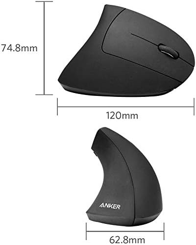 Anker 2.4G Wireless Vertikale Ergonomische Optische Maus Vertical Ergonomic Optical Maus Kabellos fü