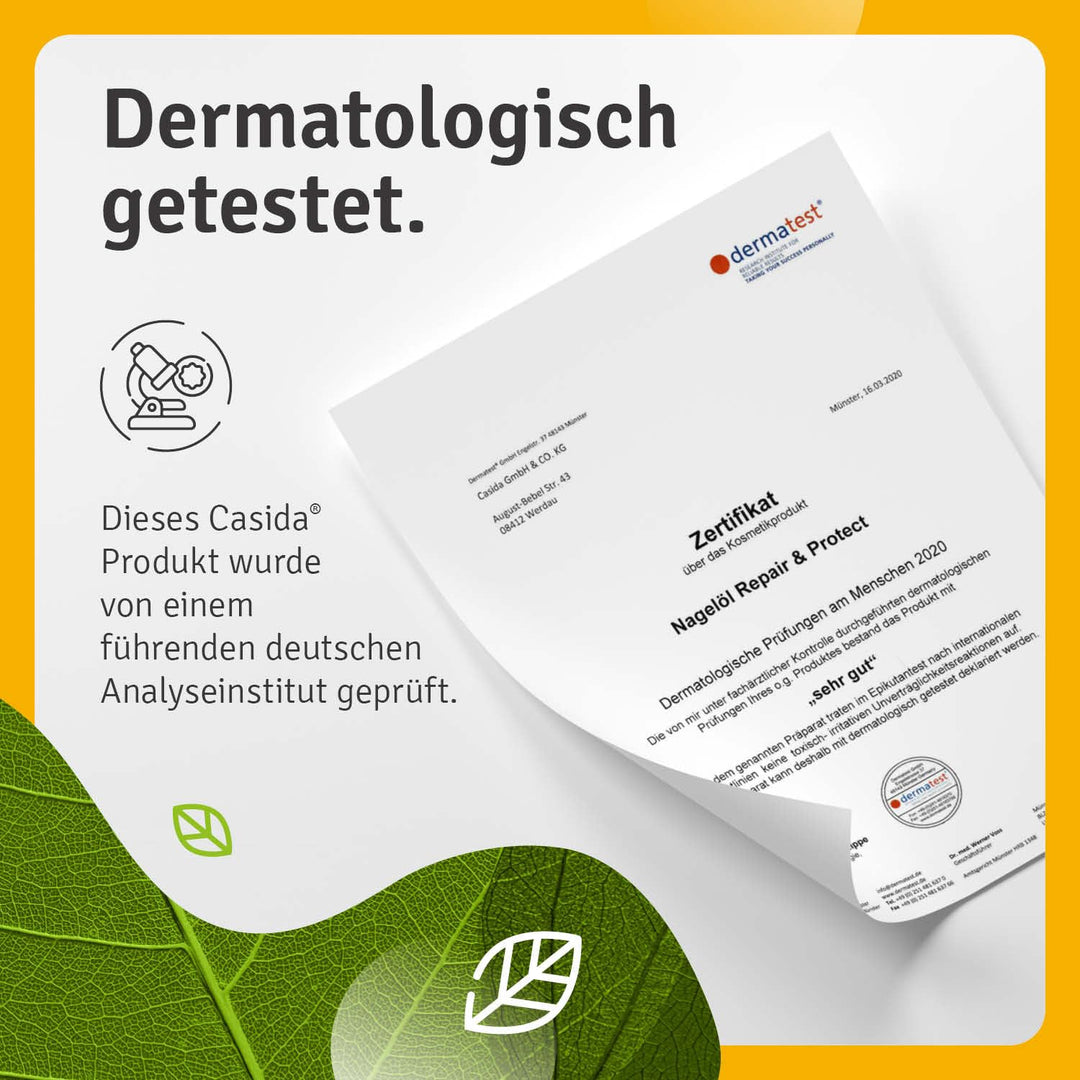 CASIDA® Nagelöl Repair & Protect - aus der Apotheke - zur kosmetischen Behandlung bei Nagelpilz - 10