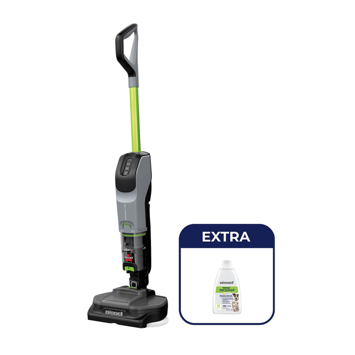 BISSELL SpinWave + Vac Pet | Kabelloser Hartbodenreiniger | Wischen und Staubsaugen | Einfache Reini