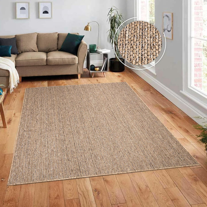 Paco Home Outdoor Teppich Wetterfest Balkon Küche Wohnzimmer Boho Muster Melierte Optik Moderner Sty
