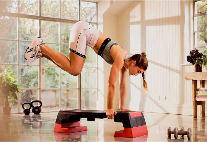 Reebok Fitness Mehrzweck-Schrittplattform für Aerobic, Krafttraining, für HIIT, Cardio, und allgemei