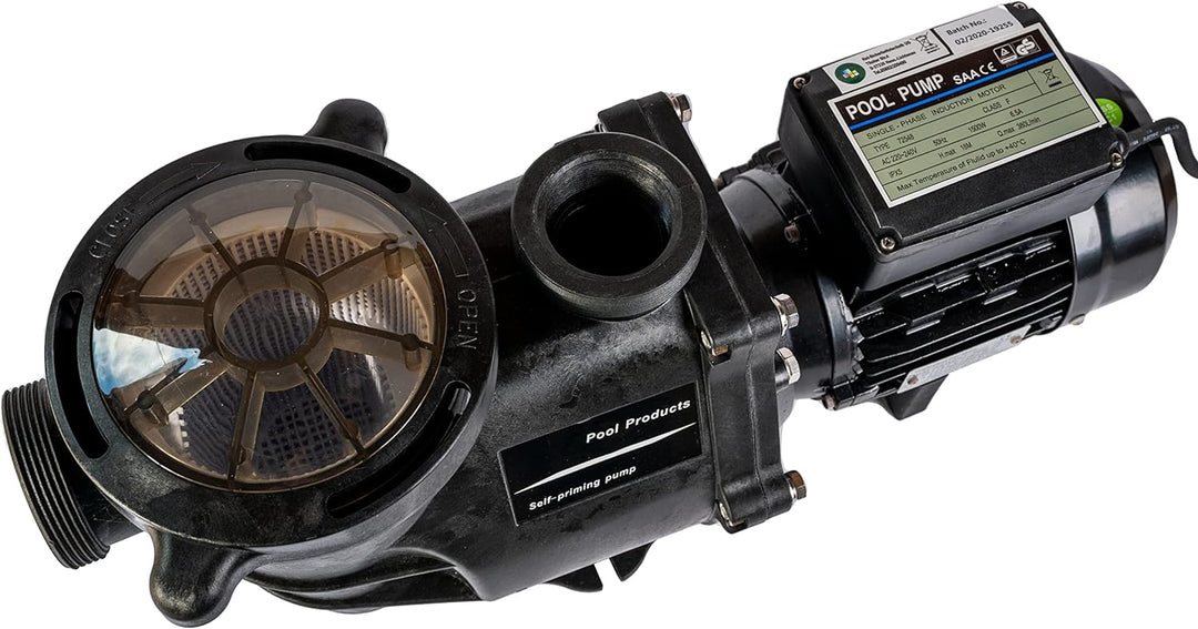 HST Profi Leis Poolpumpe 16 m3, 16020 Liter/Std, 600 W I Erweiterbare Filterpumpe mit geringer Energ